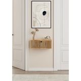 Enwood Mimosa Mdf Duvara Monte Kapaklı Dresuar (50 Cm) - Atlantik Çam