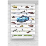 (ENXBOY)ARABA DİJİTAL BASKILI ZEBRA PERDE-COCUK ODASI-STOR PERDE