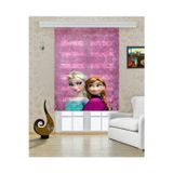 (ENXBOY)PEMBE ELSA DİJİTAL BASKILI ZEBRA PERDE-COCUK ODASI-STOR PERDE