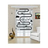 (ENXBOY)YOL DİJİTAL BASKILI ZEBRA PERDE-COCUK ODASI-STOR PERDE