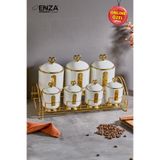Enza Ares Standlı Baharat Takımı 15 Parça