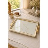 Enza Beste Çay Kahve Kahvaltılık Ve Sunum Tepsisi 48 x 29