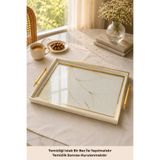 Enza Beste Çay Kahve Kahvaltılık Ve Sunum Tepsisi 48 x 29