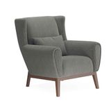Enza Home 10906 Netha Keten Dokulu Gri Berjer