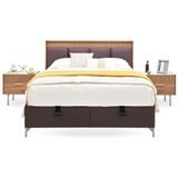 Enza Home 13001 Kahve Pavia 180x200 cm Başlıklı Baza