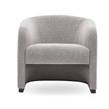 Enza Home 17502 Viera Keten Dokulu Gri Berjer