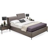 Enza Home 52301 Gri 160x200 cm Riga Başlıklı Baza