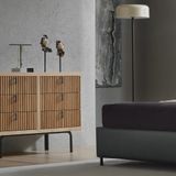 Enza Home Austin 103x83 cm Meşe 6 Çekmeceli Şifonyer