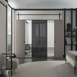 Enza Home Berta 6 Kapaklı Kahverengi Gardrop