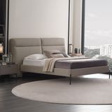 Enza Home Berta Başlıklı Karyola 2'li Set - Bej - 160 x 200 cm