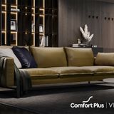 Enza Home Bond Street 54303 Kiwi Gerçek Deri 3'lü Koltuk