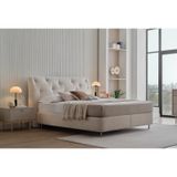 Enza Home Cante Başlıklı Baza (140x200 cm), 57001 Bej