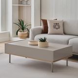 Enza Home Cante Çekmeceli Orta Sehpa - Bej