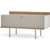 Enza Home Cante Tv Sehpası, 100X53 cm - Açık Meşe - Bej