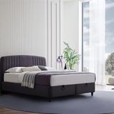Enza Home Canto Silver Baza Başlık, 90x190 cm, 14210 Antrasit