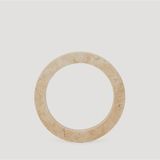 Enza Home Circle Bej Dekoratif Obje