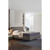 Enza Home Cordell Başlıklı Gri 180x200 cm Baza Set