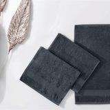 Enza Home Essentials 30x50 cm Antrasit 3'lü Misafir Havlusu
