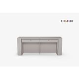 Enza Home Fit & Flex Mekanizmalı Bar Masası, Keten 197x78 cm (GxY)