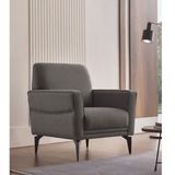 Enza Home Forte 13106 Gri Keten Dokulu Berjer