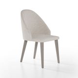 Enza Home Hera 16007 Beyaz Şönil Kumaş Sandalye