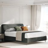 Enza Home Hera Başlıklı Baza 2'li Set- Yeşil - 180 x 200 cm