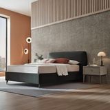 Enza Home Hera Başlıklı Baza 2'li Set- Yeşil - 200 x 200 cm
