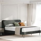 Enza Home Hera Başlıklı Karyola+5 Kapaklı Dolap+2 Adet Komodin
