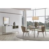 Enza Home Legato Yemek Odası Takımı - Beyaz - Renkli