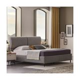 Enza Home Loreto Başlıklı Baza Set - 150 x 200 cm - Mavi