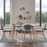 Enza Home Luca Mutfak Masası - Ahşap - Beyaz