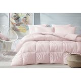 Enza Home Macaron Pembe Tek Kişilik Yorgan Yastık Set