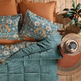Enza Home Madie - Zümrüt Yeşili Triola Set, Çift Kişilik