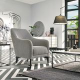 Enza Home Maison Berjer - Siyah Beyaz