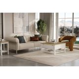 Enza Home Marsell Koltuk Takımı - Yataklı, Örme, 73201 Krem
