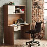 Enza Home Mistral Çalışma Masası - 120 x 59 x 160 cm - Kahverengi