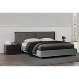 Enza Home Modena Başlıklı Baza (160x200 cm), 55101 Gri