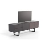 Enza Home Modena Metalik & Parlak Kahve TV Sehpası 203x55 cm (GxY)