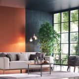 Enza Home Netha Koltuk Takımı, Keten Dokulu, 10911 Krem