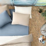 Enza Home Noah İndigo Lastikli 100x200 cm Çarşaf