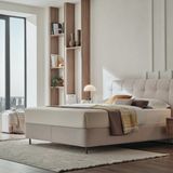 Enza Home Paloma 55701 Krem 160x200 cm Başlıklı Baza