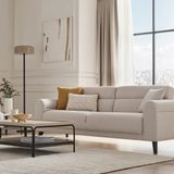 Enza Home Paloma 55701 Krem 3'lü Yataklı Koltuk