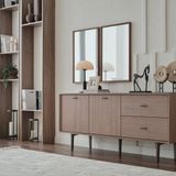 Enza Home Paloma Ceviz Yemek Odası