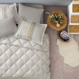 Enza Home Pamena Gri Çift Kişilik Uyku Seti