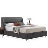 Enza Home Parma 14210 Antrasit 200x200 cm Başlıklı Baza