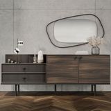 Enza Home Parma Konsol-Şifonyer Aynası, 125x72 cm (GxY)
