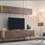 Enza Home Pavia 2 206x197 cm TV Ünitesi Kombinasyonu