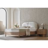 Enza Home Perge 160x200 cm Karyola + 5 Kapaklı Dolap + 2 Adet Komodin