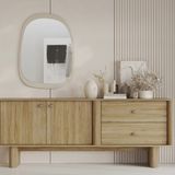 Enza Home Perge 69x94 cm Konsol-Şifonyer Aynası