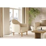 Enza Home Perge Berjer, Kadife Dokulu, 70502 Krem